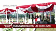 [Full] Tembakan Salvo Iringi Pemakaman Militer 3 Prajurit TNI dari Bandung, Yogyakarta, Magelang