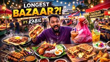 Kabil Went to the LONGEST Bazaar Ramadhan| RAAGA
