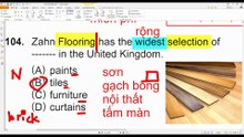 Giải chi tiết đề ETS 2024 Test 1 Part 5+6