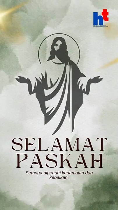 Selamat Paskah! Semoga dipenuhi kedamaian dan kebaikan.