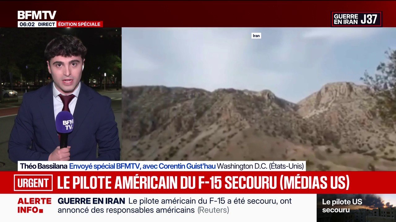 Guerre au Moyen-Orient: le pilote américain du F-15 a été secouru