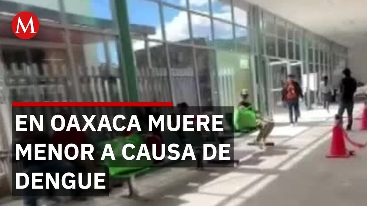 Oaxaca registra fallecimiento de menor por dengue