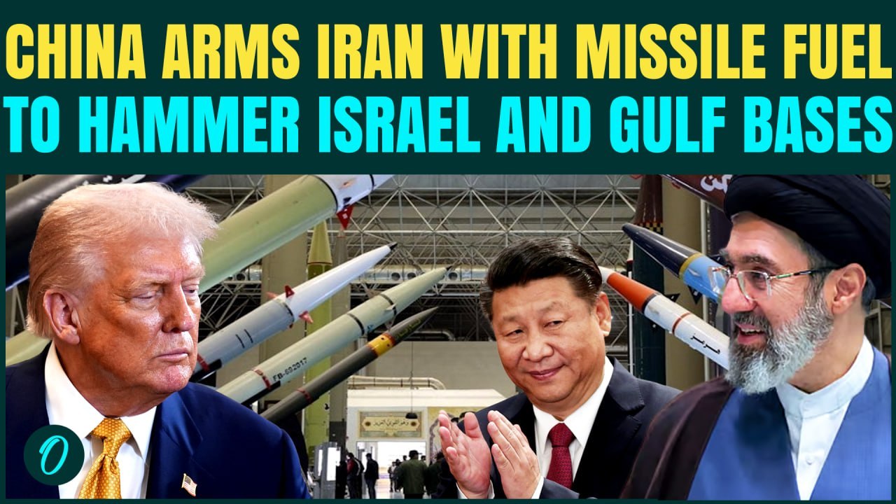 BREAKING: China Sends Missile Fuel to Iran of 5...