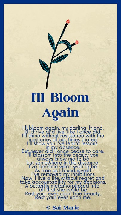 I'll Bloom Again