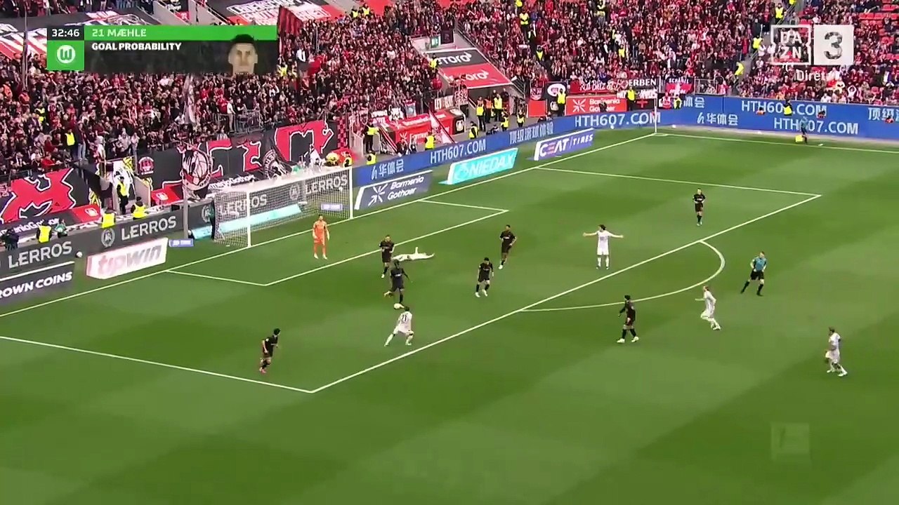 Leverkusen 6-3 Wolsburgo  Bundesliga Resumo  25-26