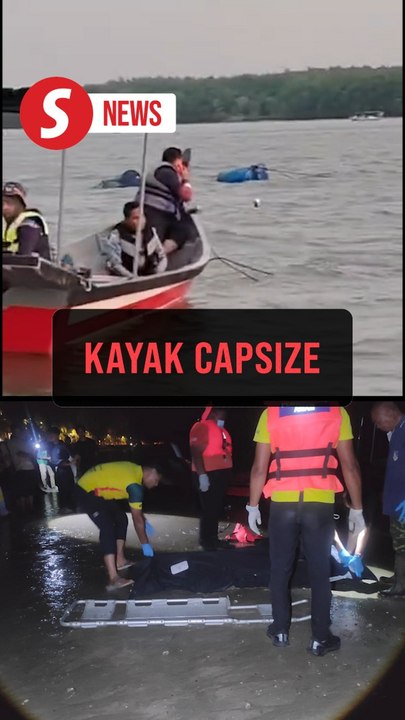 Two drown after waves capsize kayak at Pantai Merdeka