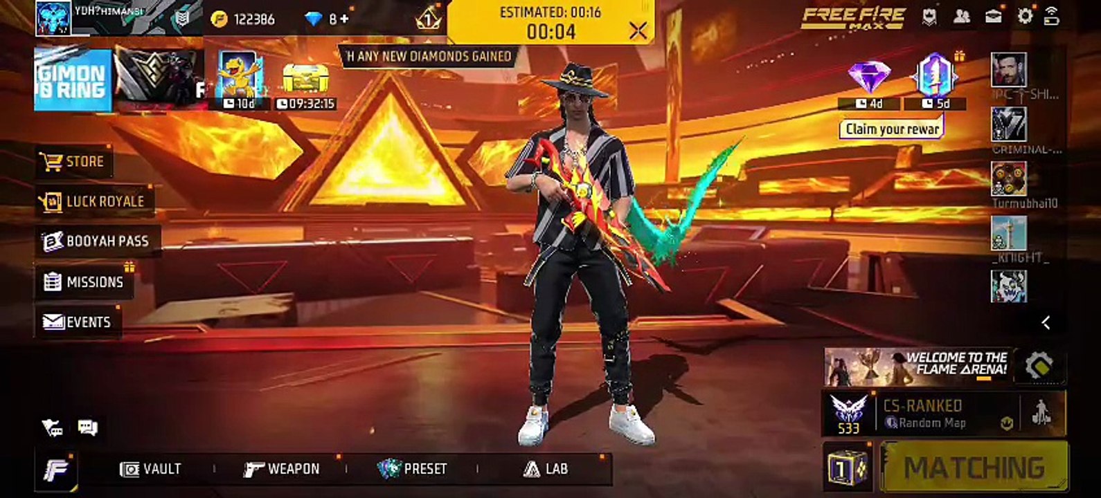 FREE FIRE gameplay #gaming #virel