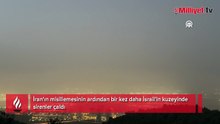 İran'ın misillemesinin ardından bir kez daha İsrail'in kuzeyinde sirenler çaldı
