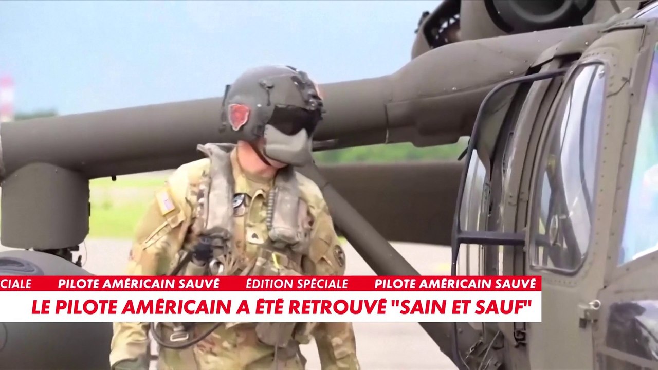 Guerre en Iran : le pilote américain a été retrouvé «sain et sauf»