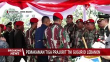 Haru, Rekan Sejawat Beri Penghormatan Terakhir pada Mayor Anumerta Zulmi Aditya Iskandar