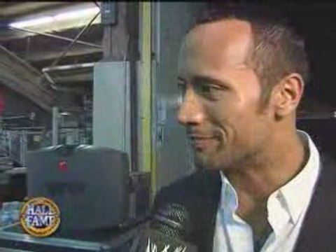 the rock interview hall of fame 2008
