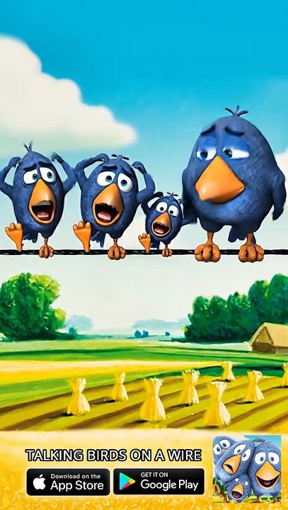 I'll tell you the answer tomorrow... 🐦😂 Talking Birds On A Wire Game