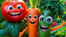 Cute Vegetables 😋🥕  Fresh & Colorful Healthy Fun!