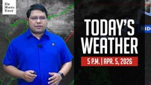 Today's Weather, 5 P.M. | Apr. 5, 2026