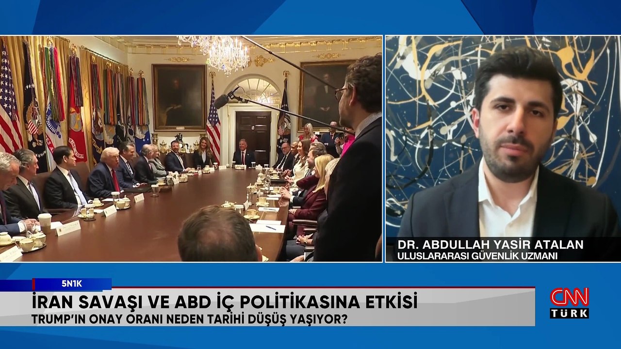 İran savaşının ABD iç politikasına, küresel enerji piyasalarına ve Türkiye'ye etkisi 5N1K'da konuşuldu