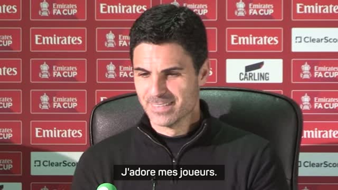 Arsenal - Arteta veut défendre ses joueurs “plus que jamais” après l’élimination en FA Cup