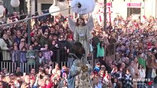 El Ángel anuncia en Tudela la resurrección de Jesús