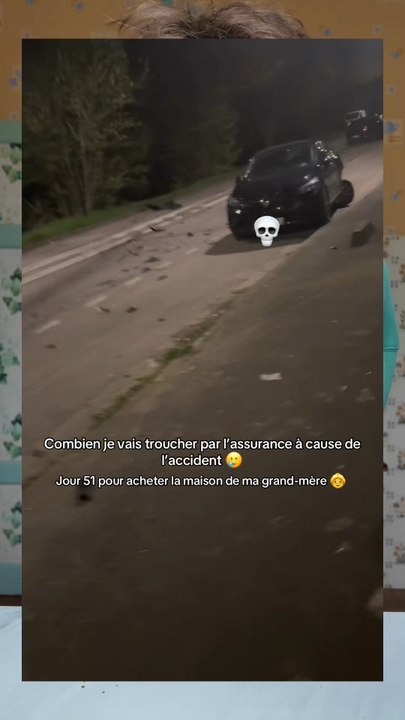 le gars avait dit qu’il avait bu deux verres   💀 Je suis dégoûté, mais au moins je vais avoir de l’argent 🥲 #achatmaison #accident #voiture