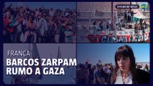 Barcos franceses zarpam para nova flotilha rumo a Gaza