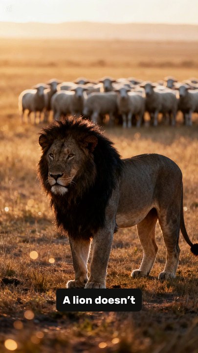Stop Acting Like a Sheep 🦁