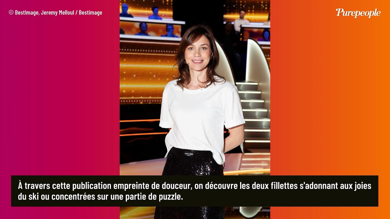 Nathalie Péchalat partage des photos de ses filles Jeanne et Alice, dont le père est Jean Dujardin