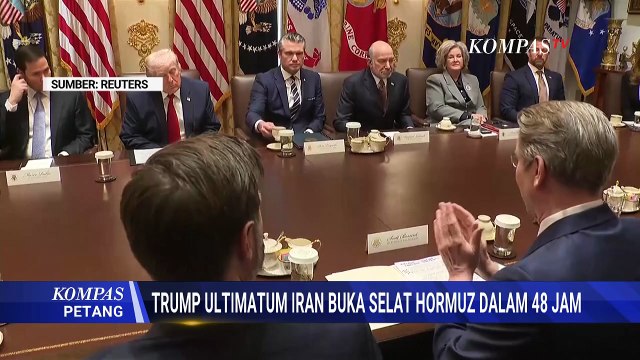 Trump ultimatum Buka Selat Hormuz dalam 48 jam, Iran Siap Hantam Pangkalan di Kuwait hingga Bahrain