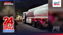 Tanker found transferring fuel amid QC residential area | 24 Oras Weekend