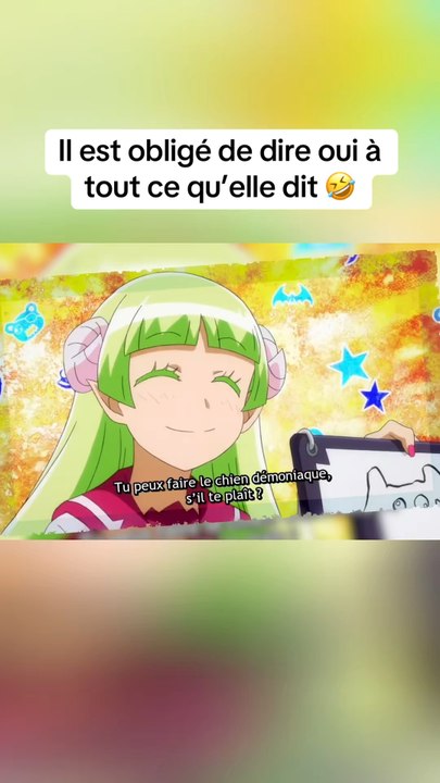 Il est obligé de dire oui à tout ce qu’elle dit
