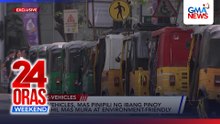 Onlice Exclusive - E-vehicles, mas pinipili ng ibang Pinoy dahil mas mura at environment-friendly | 24 Oras Weekend