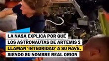 La NASA explica por qué los astronautas de Artemis 2 llaman 'Integridad' a su nave en vez de su nombre real, Orion