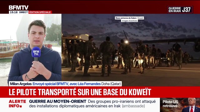 Guerre au Moyen-Orient: le président américain Donald Trump a annoncé que l'aviateur secouru en Iran était gravement blessé
