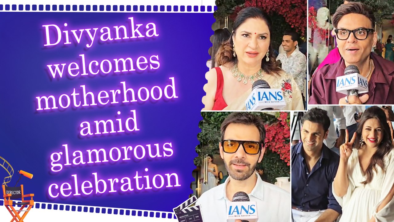 IANS Exclusive: Heartfelt wishes and glamour at Divyanka Tripathi’s baby shower !