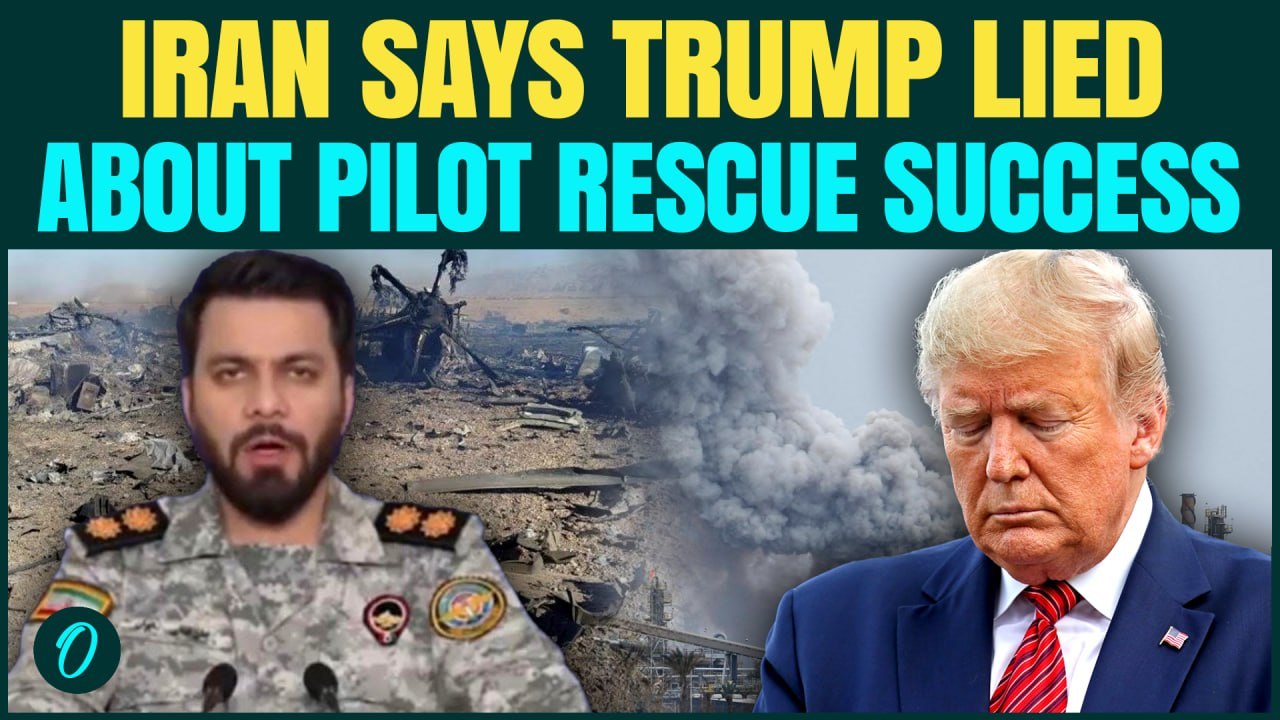 Iran Shows ‘FIRST VISUALS’ of US Rescue Operation Failure | Trump LIED About Pilot Rescue Sucess?