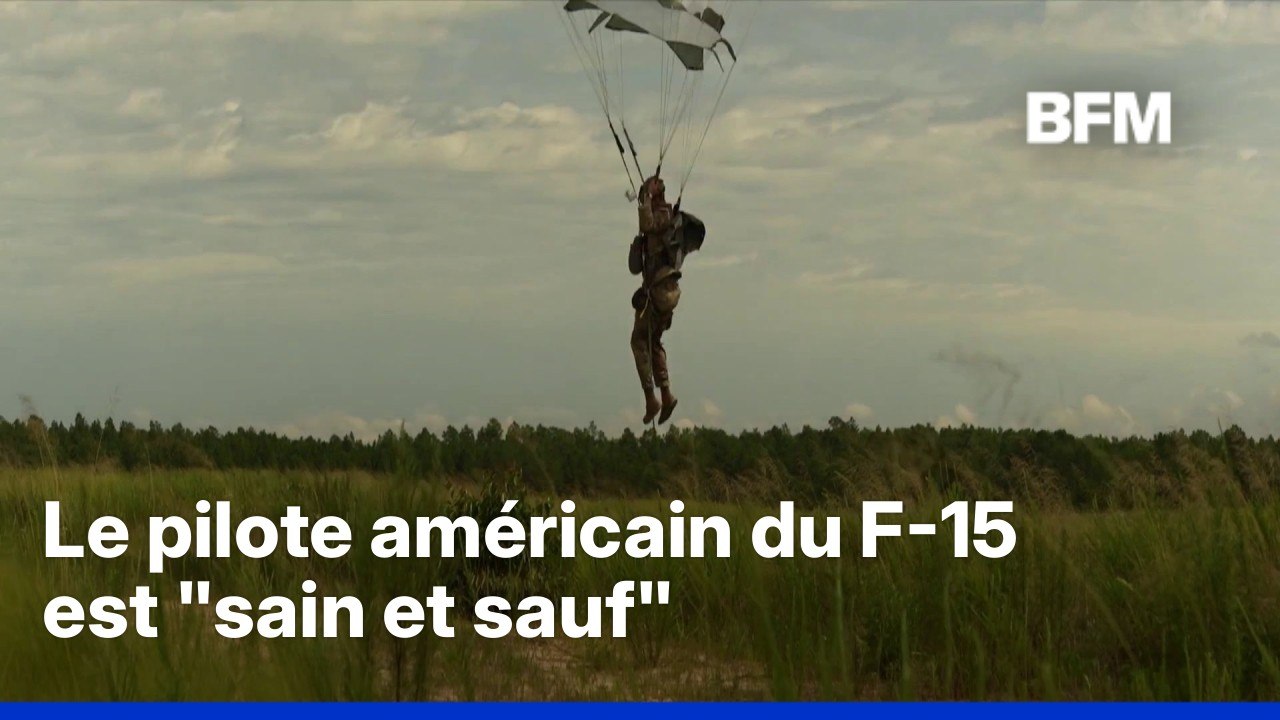 Le pilote américain du F-15 qui était disparu en Iran a été secouru par les forces américaines