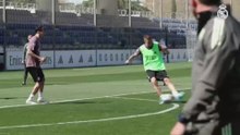 Entrenamiento Real Madrid a dos días de recibir al Bayern