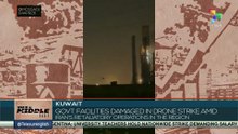 Kuwaiti facilities damaged in drone strike