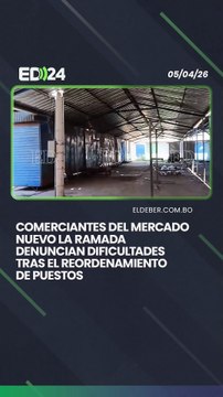 Comerciantes del mercado Nuevo La Ramada denuncian dificultades tras el reordenamiento de puestos.
