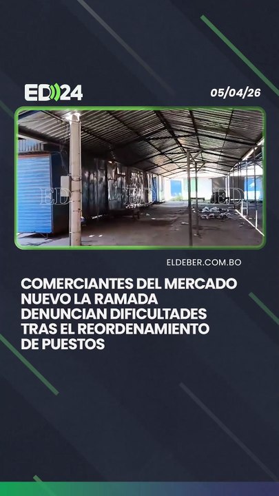 Comerciantes del mercado Nuevo La Ramada denuncian dificultades tras el reordenamiento de puestos.