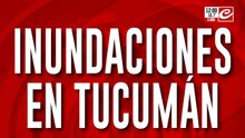 ¡Tucumán bajo el agua! Fuerte temporal dejó calles anegadas, destrozos y evacuados