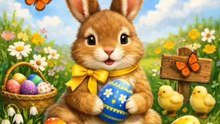 🐰 Schöne Ostern, liebe Schüler! 🥚