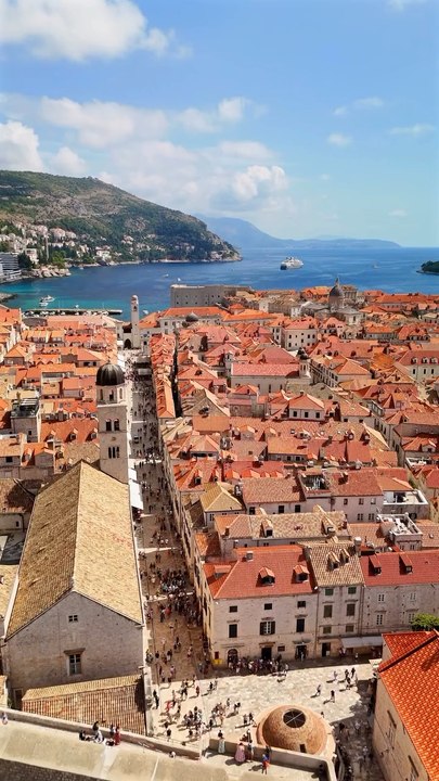 Ville de Dubrovnik, Croatie