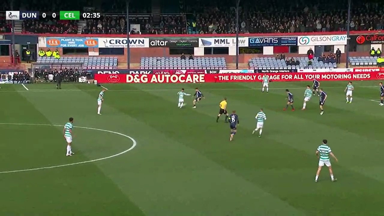 Dundee Vs Celtic 1 half