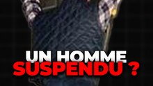 Un homme suspendu ?