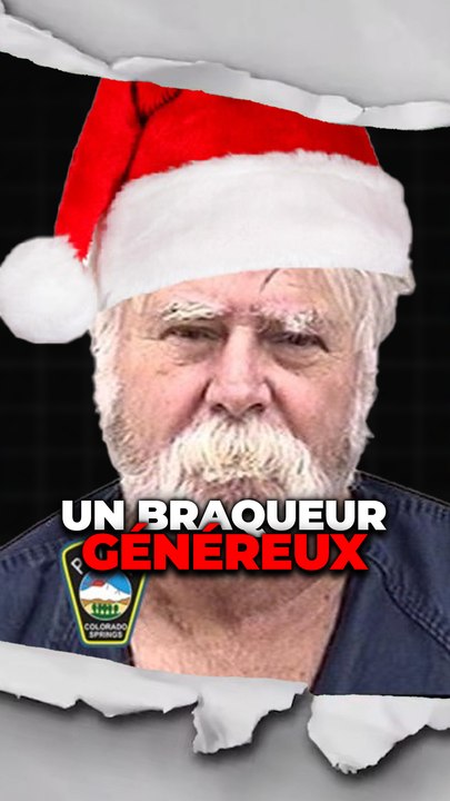 Un braqueur généreux