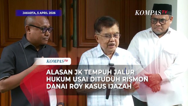 Jusuf Kalla Ungkap Alasan Polisikan Rismon Usai Dituduh Danai Roy Suryo di Kasus Ijazah Jokowi