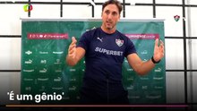 Zubeldía critica arbitragem após gol anulado do Fluminense: 'É um gênio'