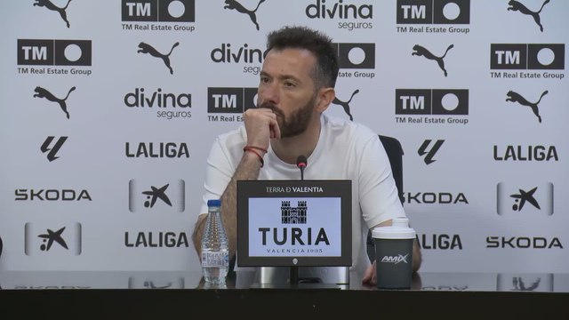 Corberán, rueda de prensa completa tras el Valencia 2 - Celta de Vigo 3