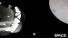 Amazing Views From Artemis 1 Of Moon And Earth From Space