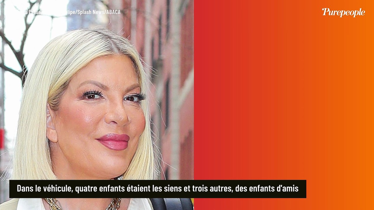 L’actrice Tori Spelling et ses enfants pris en charge en même temps : on sait ce qu’il s’est passé