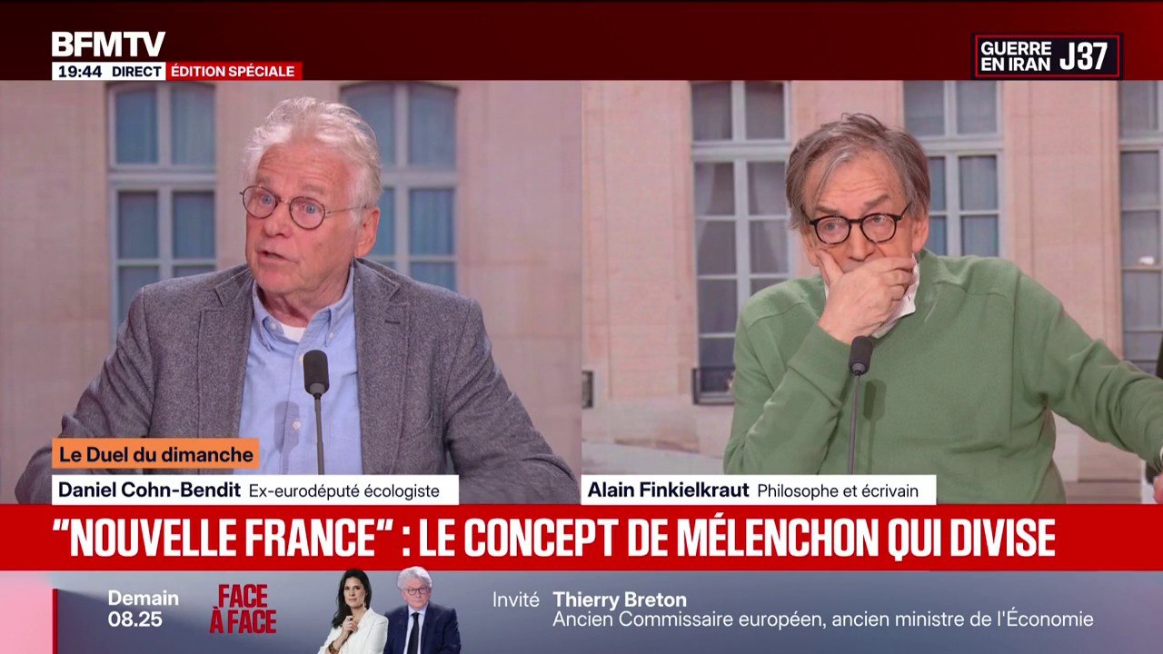 Pour Daniel Cohn-Bendit, ancien député européen écologiste, "la France ne se sauvera que par l'Europe"